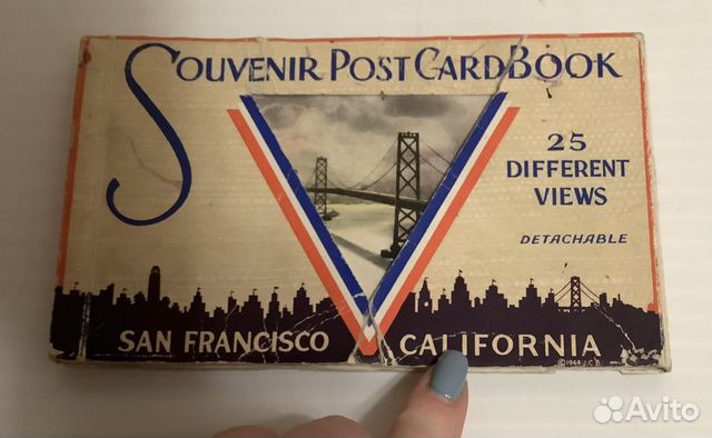 Набор старинных открыток США