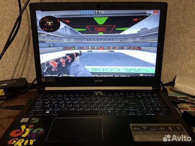 Acer a715-71g i5 GTX1050 В идеале. Обмен