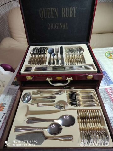 Набор столовых приборов в кейсе