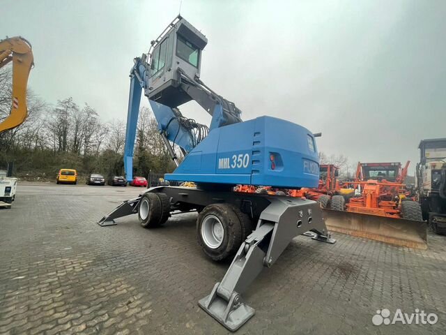 Грейферный погрузчик (перегружатель) FUCHS MHL 340, 2013