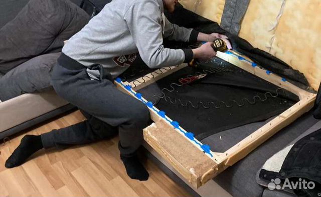 Перетяжка и ремонт мягкой мебели