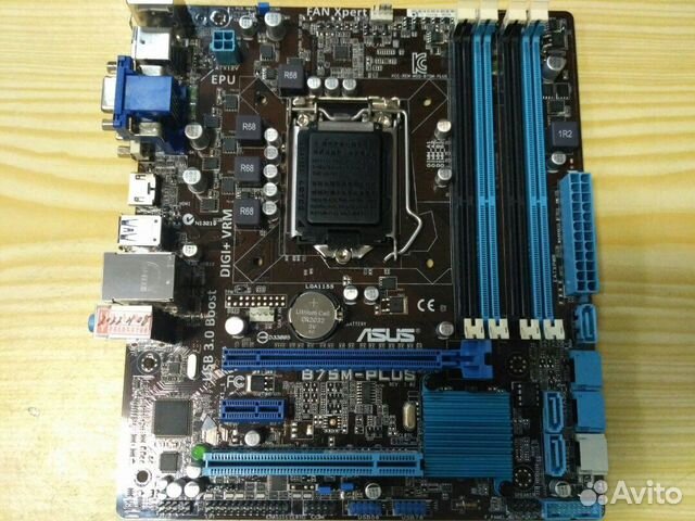 Материнская плата LGA 1155