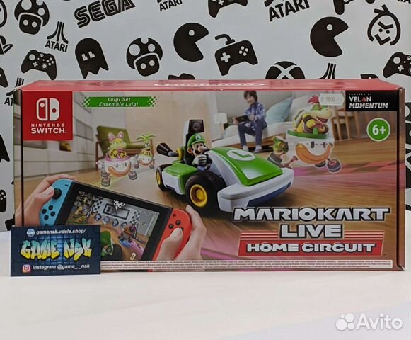 Mario Kart Live Luigi Nintendo Switch New