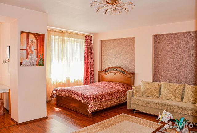 

1-к. квартира, 55 м², 3 кровати