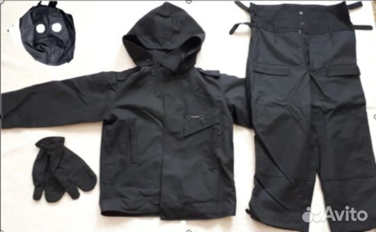 СССР Костюм Танковый тоз-43 Мужской Ретро