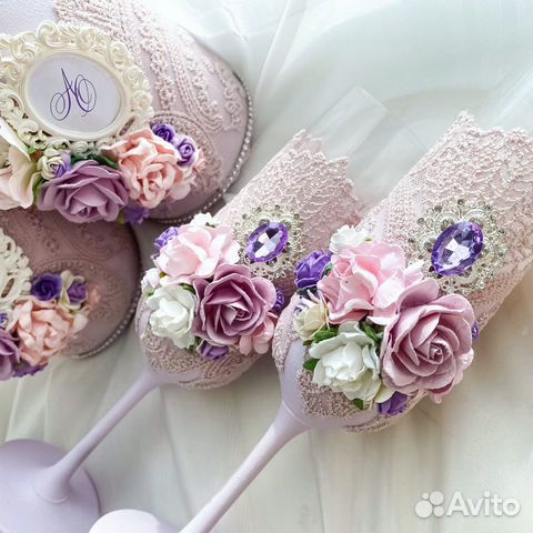 Свадебные бокалы, свечи Семейный очаг, казна / сун