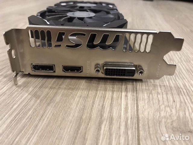 Видеокарта gtx 1050 ti 4gb MSI OC