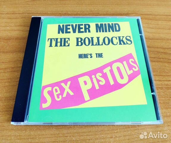 Sex Pistols Never Mind the Bollocks фирменный cd