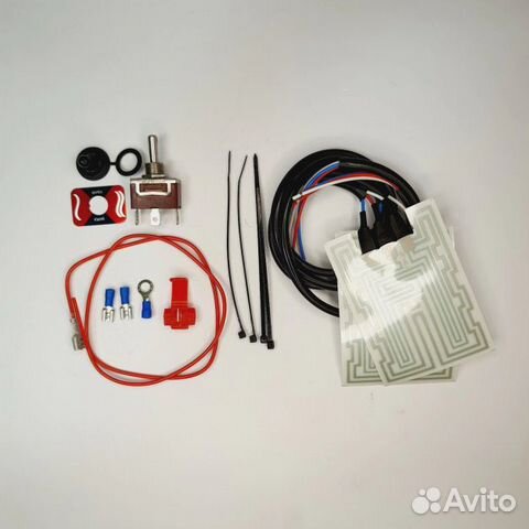 Комплект подогрева ручек руля мототехники 2 режима