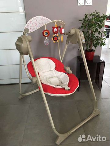 Электрокачеля Chicco Polly Swing Up прокат
