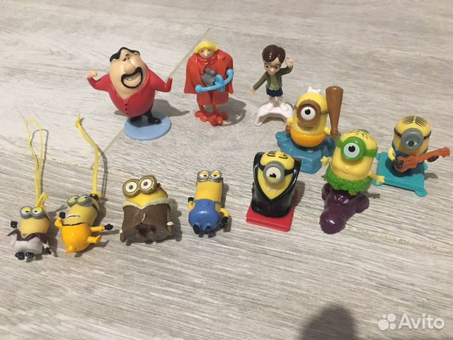 Игрушки из Киндер-сюрприз, яиц Чупа-Чупс