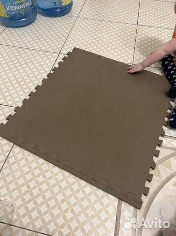 Мягкий коврик-пазл 65*65 16 штук