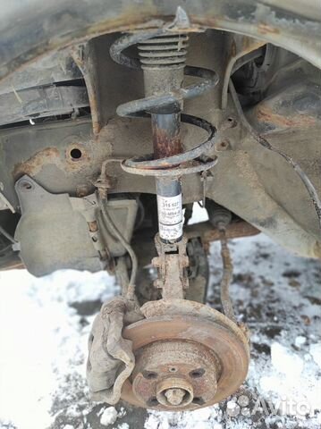 Кулак,стойка,суппорт, Рено Логан 1 6001548867