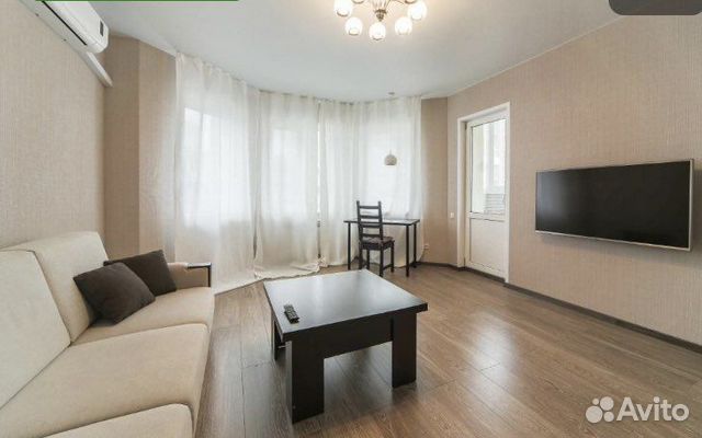 

1-к. квартира, 54 м², 2 кровати