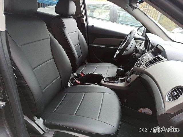 Авточехлы из экокожи для Toyota Avensis