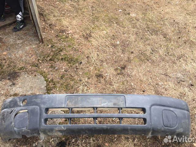 Передний бампер опель мовано