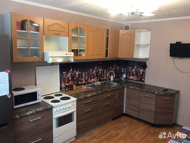 

1-к. квартира, 46 м², 3 кровати