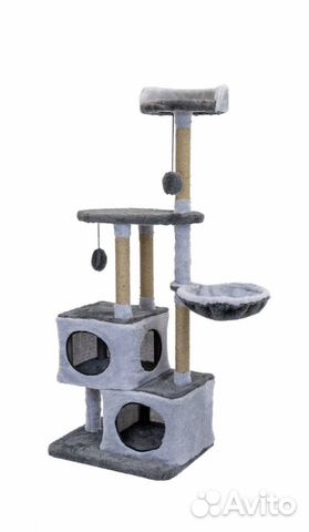 Домик-когтеточка для кошек. Новый