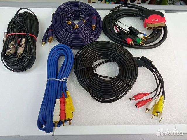 Различные кабели RCA Большой длины