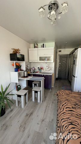 

Квартира-студия, 17 м², 1 кровать
