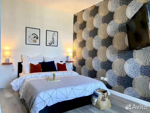 

1-к. квартира, 37 м², 2 кровати