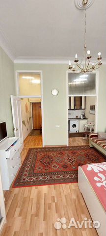 

Квартира-студия, 30 м², 2 кровати