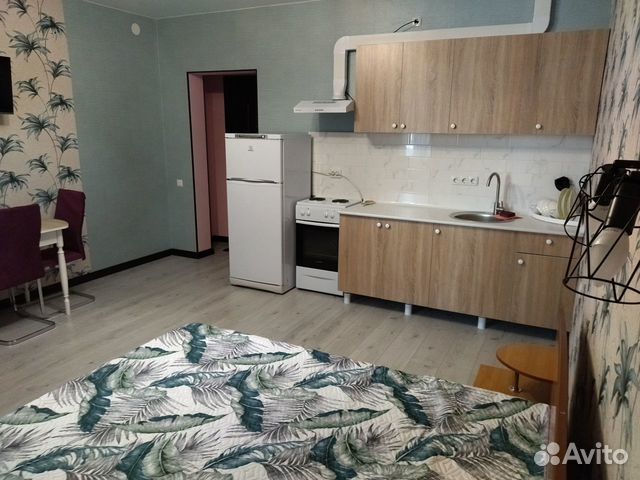 

Квартира-студия, 33 м², 2 кровати