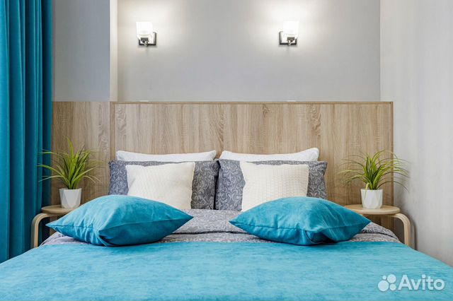 

1-к. квартира, 45 м², 2 кровати