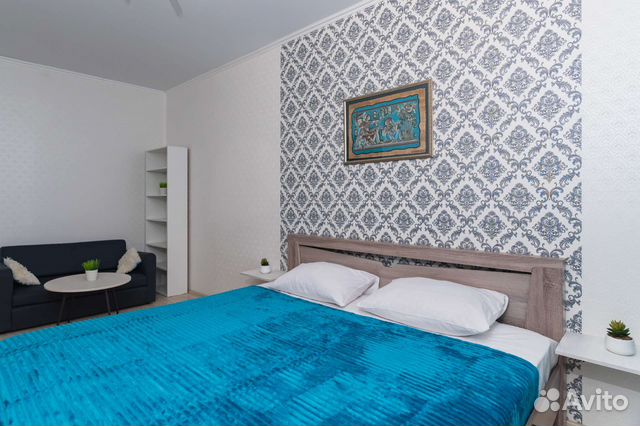

1-к. квартира, 34 м², 2 кровати