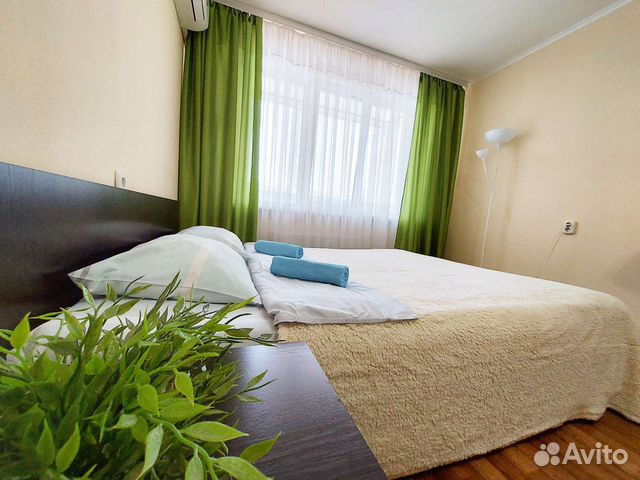

1-к. квартира, 45 м², 3 кровати