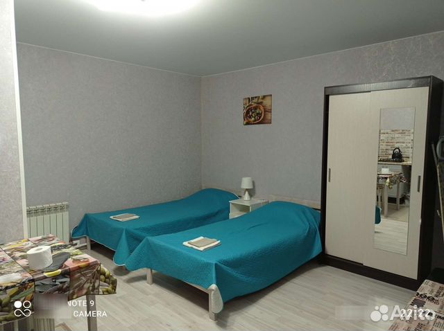 

Квартира-студия, 25 м², 2 кровати