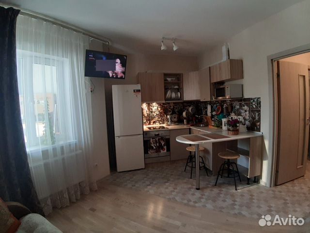 

Квартира-студия, 30 м², 2 кровати