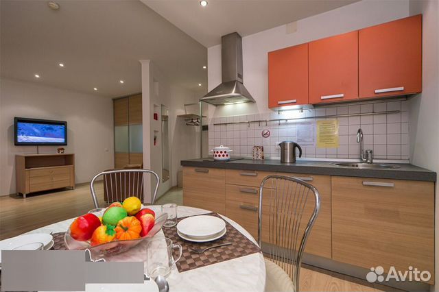 

1-к. квартира, 45 м², 2 кровати