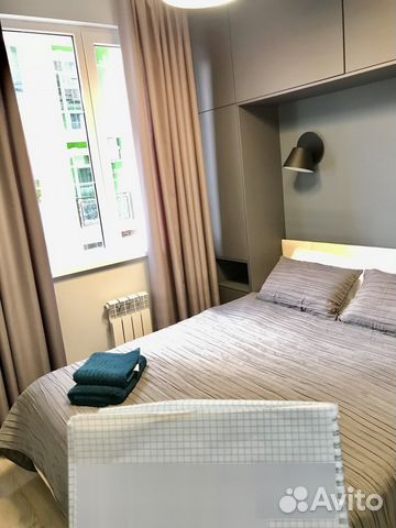 

1-к. квартира, 42 м², 2 кровати