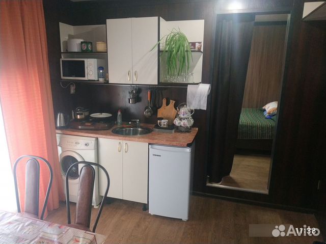 

1-к. квартира, 30 м², 3 кровати