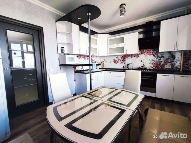 

1-к. квартира, 54 м², 2 кровати