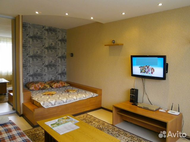 

1-к. квартира, 37 м², 2 кровати