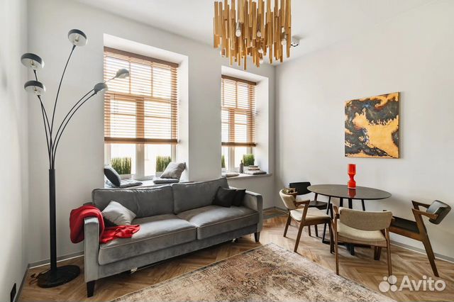 

1-к. квартира, 43 м², 2 кровати