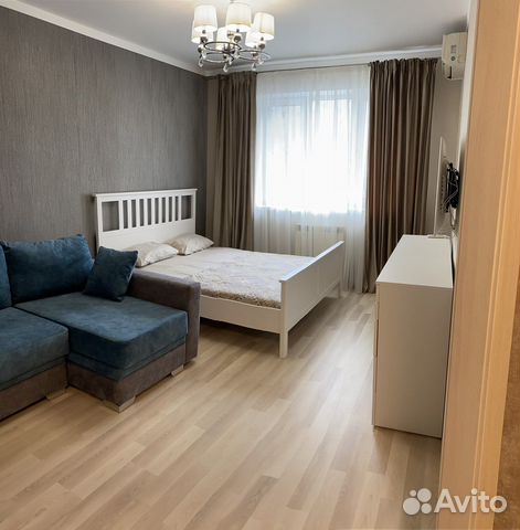 

1-к. квартира, 45 м², 2 кровати