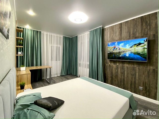 

1-к. квартира, 45 м², 2 кровати