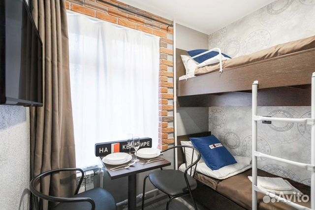 

Квартира-студия, 10 м², 1 кровать