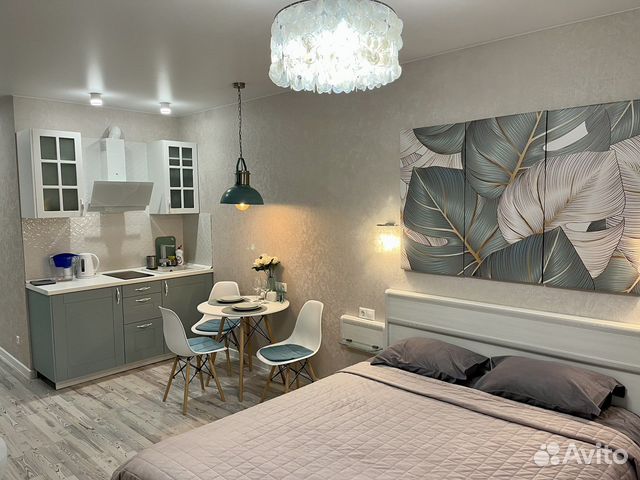 

Квартира-студия, 29 м², 2 кровати