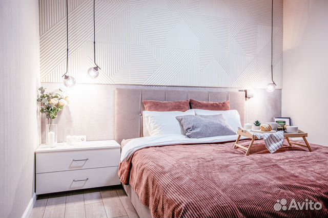 

1-к. квартира, 37 м², 2 кровати