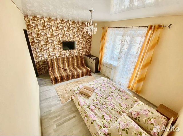 

1-к. квартира, 38 м², 3 кровати