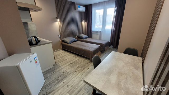 

Квартира-студия, 23 м², 2 кровати