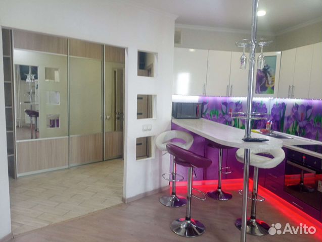 

1-к. квартира, 45 м², 2 кровати