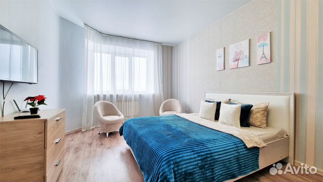 

1-к. квартира, 49 м², 2 кровати