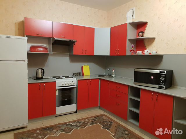 

1-к. квартира, 56 м², 2 кровати
