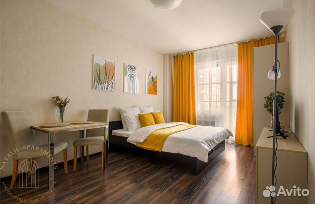 

Квартира-студия, 25 м², 1 кровать