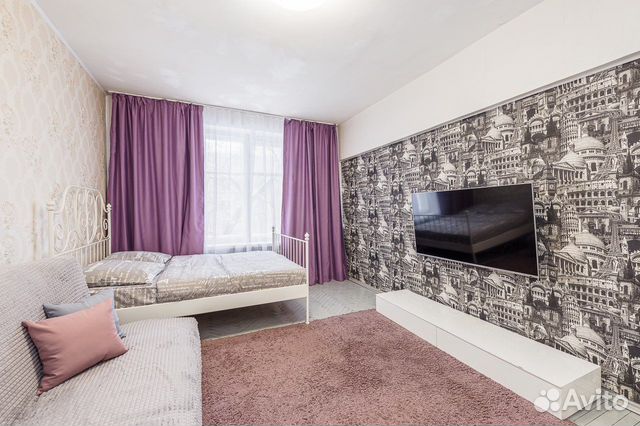 

1-к. квартира, 39 м², 2 кровати